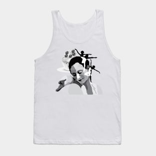 Anna Pavlova vintage portrait Tank Top